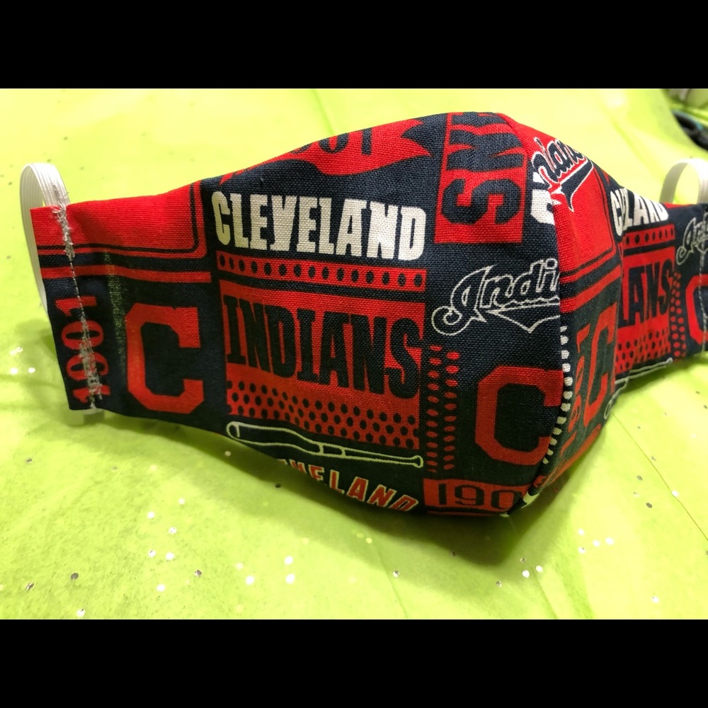 Cleveland Indians face mask